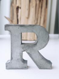 Zinc Letter R Alphabet Sally Bourne Interiors